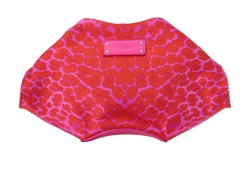 De Manta Clutch, Satin/Leather, Pink/Orange, MII, DB, 3*